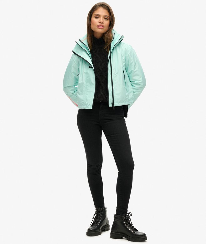 Μπουφάν Sd Windbreaker με κουκούλα και κεντήματα Μπουφάν Sd Windbreaker με κουκούλα και κεντήματα