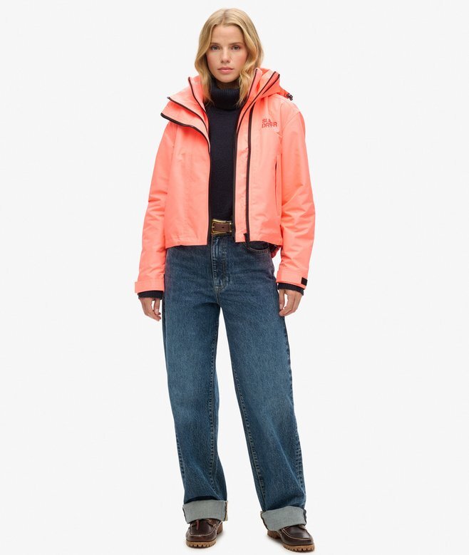 Μπουφάν Sd Windbreaker με κουκούλα και κεντήματα Μπουφάν Sd Windbreaker με κουκούλα και κεντήματα