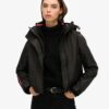Μπουφάν Sd Windbreaker με κουκούλα και κεντήματα