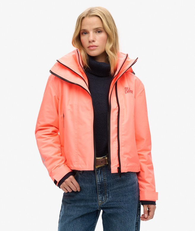 Μπουφάν Sd Windbreaker με κουκούλα και κεντήματα Μπουφάν Sd Windbreaker με κουκούλα και κεντήματα