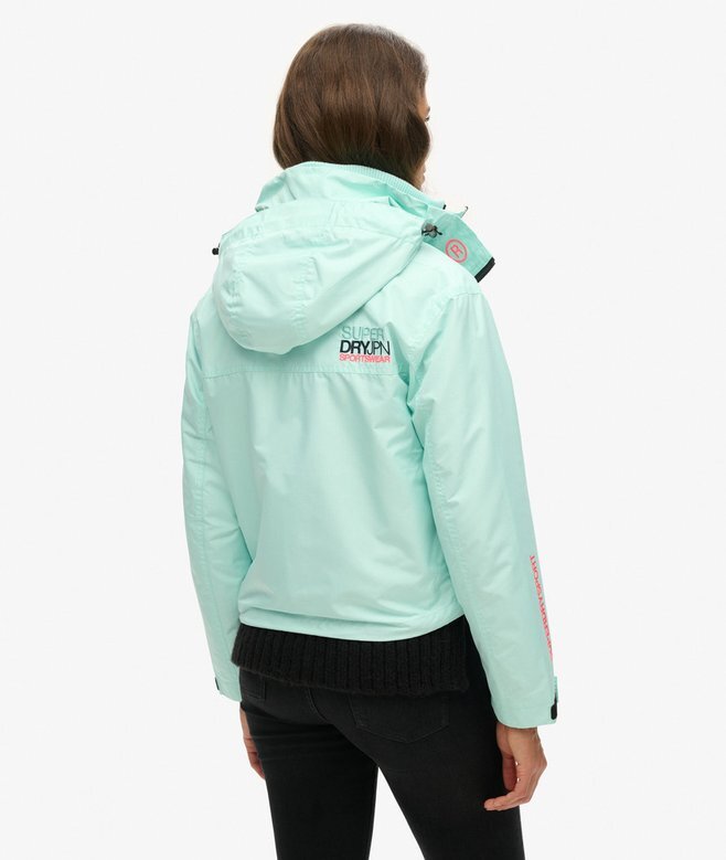 Μπουφάν Sd Windbreaker με κουκούλα και κεντήματα Μπουφάν Sd Windbreaker με κουκούλα και κεντήματα