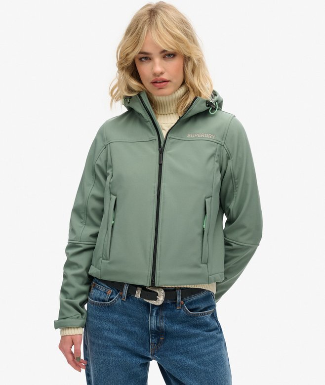 Μπουφάν Soft Shell Trekker με κουκούλα Μπουφάν Soft Shell Trekker με κουκούλα