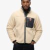 Μπουφάν Vintage Retro Borg Fleece