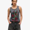 Neo Trad Tattoo Scoop Neck Tank Top
