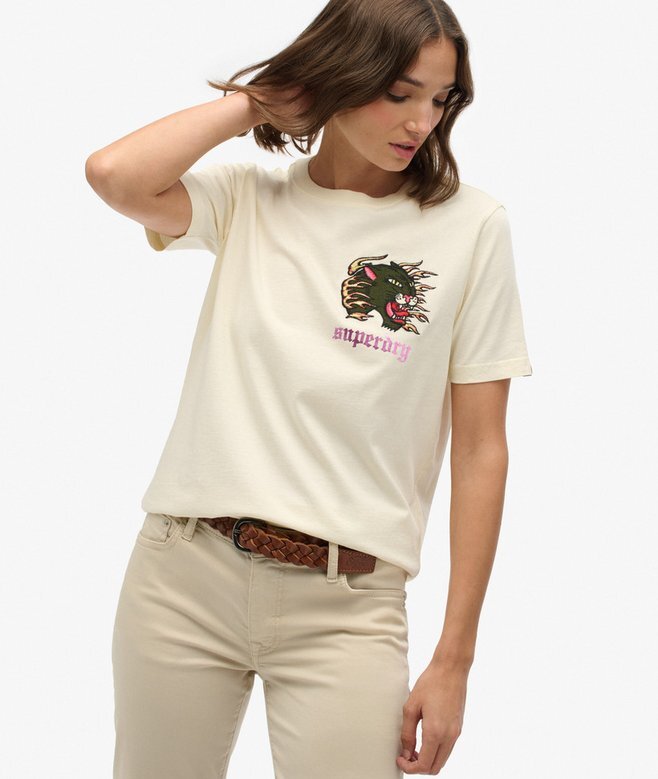Old School Tattoo Relaxed T-shirt Old School Tattoo Relaxed T-shirt