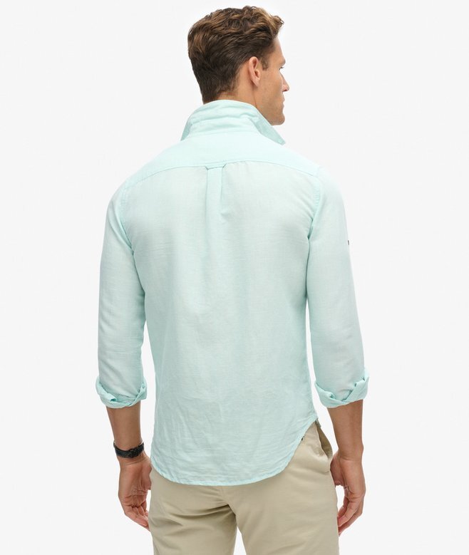 Organic Cotton Studios Λινό πουκάμισο με κουμπιά Organic Cotton Studios Λινό πουκάμισο με κουμπιά