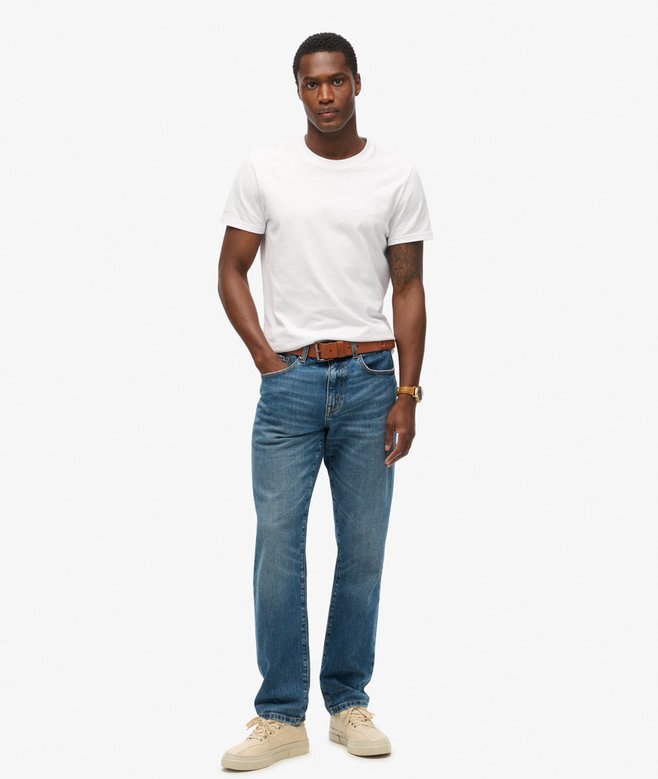Organic Cotton Vintage Slim Straight Τζιν Organic Cotton Vintage Slim Straight Τζιν