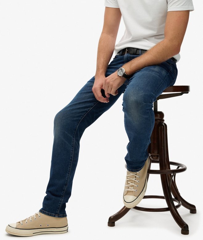 Organic Cotton Vintage Slim Straight Τζιν Organic Cotton Vintage Slim Straight Τζιν