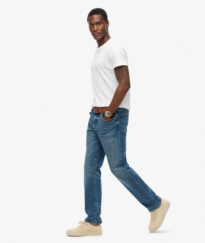 Organic Cotton Vintage Slim Straight Τζιν Organic Cotton Vintage Slim Straight Τζιν