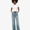 Παντελόνι τζιν με φαρδιά γραμμή από Organic Cotton