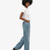 Παντελόνι τζιν με φαρδιά γραμμή από Organic Cotton