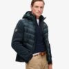 Πλεκτό μπουφάν Storm Hybrid με κουκούλα Hooded