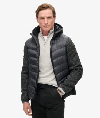 Πλεκτό μπουφάν Storm Hybrid με κουκούλα Hooded