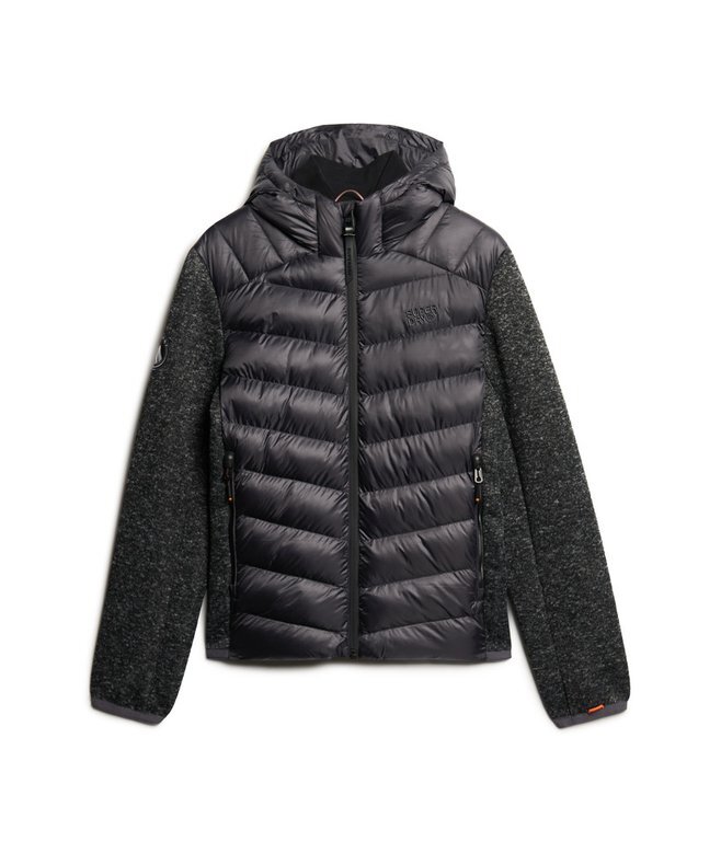 Πλεκτό μπουφάν Storm Hybrid με κουκούλα Hooded Πλεκτό μπουφάν Storm Hybrid με κουκούλα Hooded