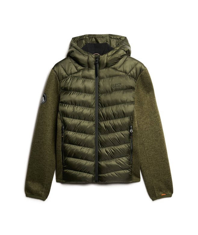 Πλεκτό μπουφάν Storm Hybrid με κουκούλα Hooded Πλεκτό μπουφάν Storm Hybrid με κουκούλα Hooded