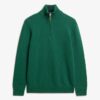 Πλεκτό πουλόβερ Cotton Classics με μισό φερμουάρ