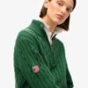 Πλεκτό πουλόβερ ράγκμπι Henley