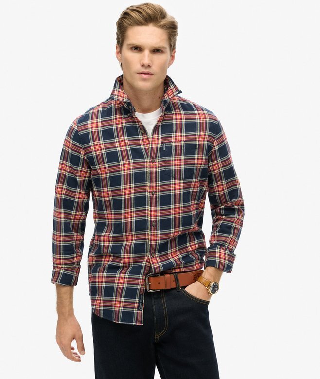 Πουκάμισο Vintage Check από Organic Cotton Πουκάμισο Vintage Check από Organic Cotton