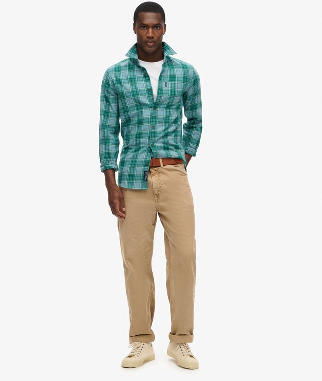 Πουκάμισο Vintage Check από Organic Cotton Πουκάμισο Vintage Check από Organic Cotton