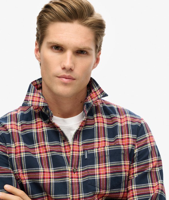Πουκάμισο Vintage Check από Organic Cotton Πουκάμισο Vintage Check από Organic Cotton