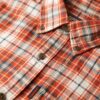 Πουκάμισο Vintage με καρό μοτίβο από Organic Cotton