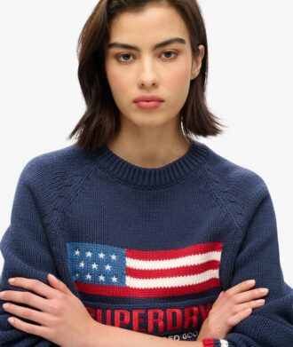 Πουλόβερ Americana Crew Knit Πλεκτό