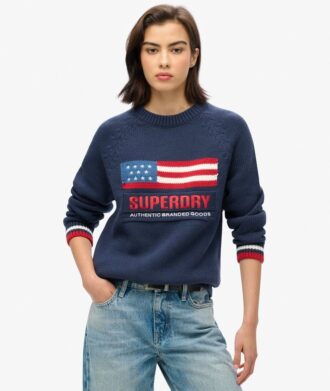 Πουλόβερ Americana Crew Knit Πλεκτό
