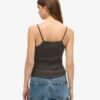 Ρετρό Rocker Graphic Rib Cami Μπλούζα