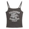 Ρετρό Rocker Graphic Rib Cami Μπλούζα