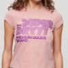 Ρετρό T-shirt με λογότυπο με γκλίτερ Ρετρό T-shirt με λογότυπο με γκλίτερ