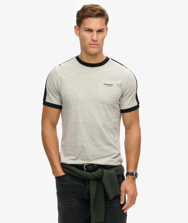 Ρετρό T-shirt με το λογότυπο Essential Ρετρό T-shirt με το λογότυπο Essential