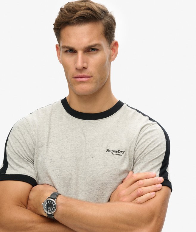 Ρετρό T-shirt με το λογότυπο Essential Ρετρό T-shirt με το λογότυπο Essential