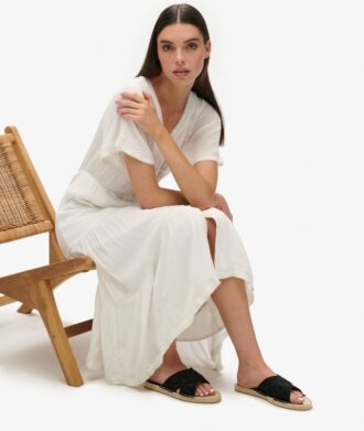 Σανδάλια Espadrille με διασταυρούμενα λουράκια