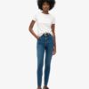 Σκιννί τζιν από Organic Cotton με ψηλή μέση Σκιννί τζιν από Organic Cotton με ψηλή μέση