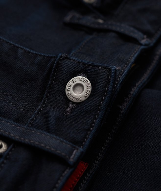 Σκιννί τζιν από Organic Cotton με ψηλή μέση Σκιννί τζιν από Organic Cotton με ψηλή μέση