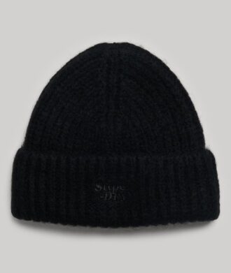 Σκούφος με πλεκτό ρεβέρ