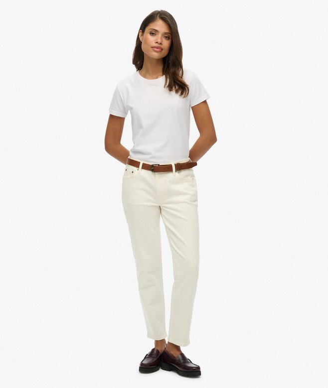 Σλιμ τζιν μεσαίου ύψους από Organic Cotton Σλιμ τζιν μεσαίου ύψους από Organic Cotton