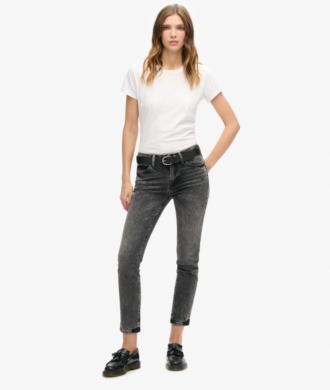 Σλιμ τζιν μεσαίου ύψους από Organic Cotton Σλιμ τζιν μεσαίου ύψους από Organic Cotton