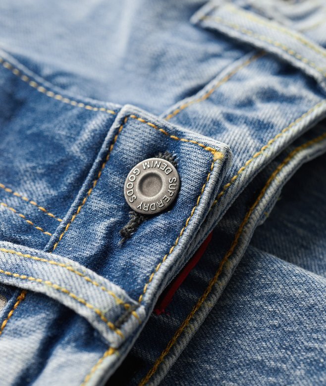Σλιμ τζιν μεσαίου ύψους από Organic Cotton Σλιμ τζιν μεσαίου ύψους από Organic Cotton