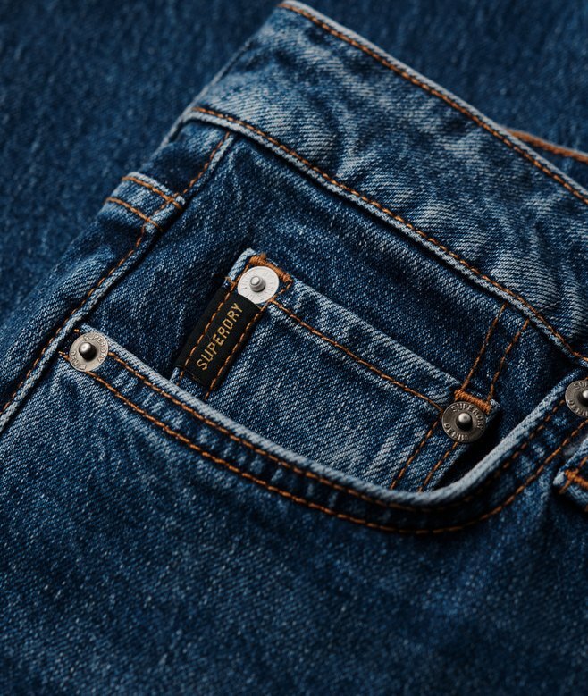 Σλιμ τζιν μεσαίου ύψους από Organic Cotton Σλιμ τζιν μεσαίου ύψους από Organic Cotton