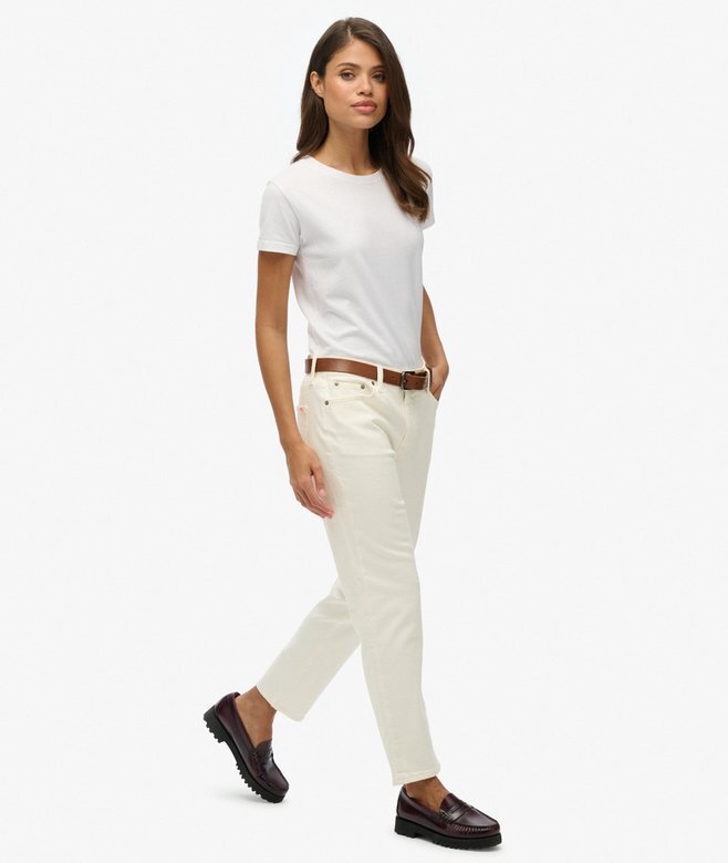 Σλιμ τζιν μεσαίου ύψους από Organic Cotton Σλιμ τζιν μεσαίου ύψους από Organic Cotton