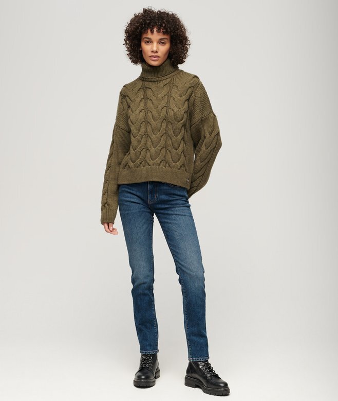 Σλιμ τζιν μεσαίου ύψους από Organic Cotton Σλιμ τζιν μεσαίου ύψους από Organic Cotton