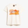 Στενό T-shirt με ρίγες για εξωτερική χρήση