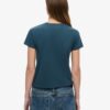 Στενό T-shirt με τατουάζ και στρας Στενό T-shirt με τατουάζ και στρας