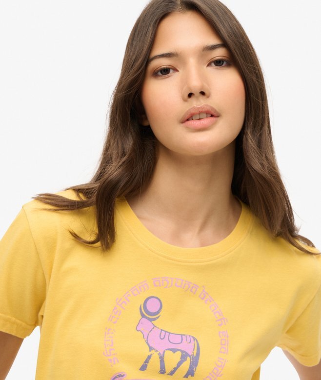 Superdry X Komodo Ashram Fitted T-Shirt Superdry X Komodo Ashram Fitted T-Shirt