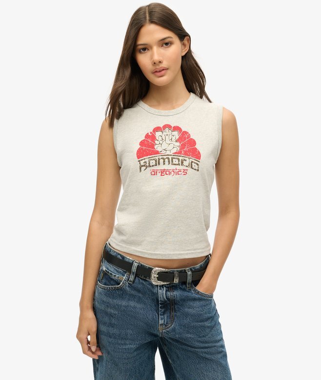 Superdry X Komodo Ganesh Slim Vest Top Superdry X Komodo Ganesh Slim Vest Top