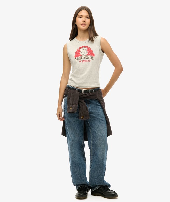 Superdry X Komodo Ganesh Slim Vest Top Superdry X Komodo Ganesh Slim Vest Top