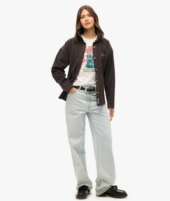 Superdry X Komodo Globe Trotter Μπλούζα Superdry X Komodo Globe Trotter Μπλούζα