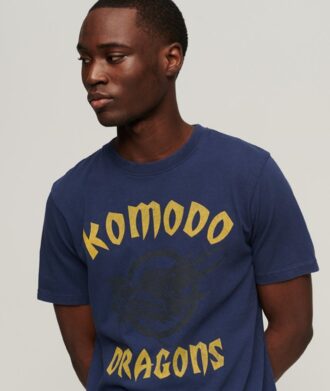 Superdry X Komodo Κλασικό T-shirt με δράκο
