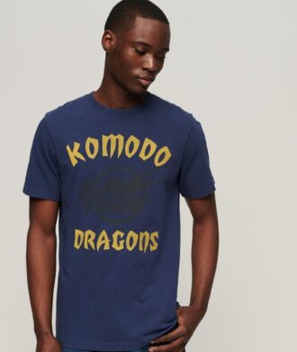 Superdry X Komodo Κλασικό T-shirt με δράκο